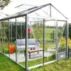 Serre De Jardin En Aluminium Et Verre Trempé Luxia 7,3 M²