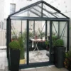 Serre De Jardin En Aluminium Et Verre Trempé Luxia 9 M²