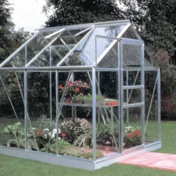Halls Serre De Jardin En Aluminium Et Verre Trempé Popular 66 - 3,8 M²
