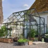 Halls Serre De Jardin En Aluminium Et Verre Trempé Qube 88 (6,6 M²)