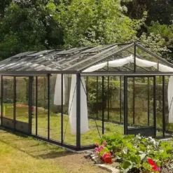 Serre De Jardin En Aluminium Et Verre Trempé Supra 28,6 M²
