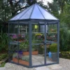 Serre De Jardin Hexagonale Aluminium/Polycarbonate Oasis 3,8 M²