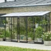 Halls Serre De Jardin Adossée En Verre Trempé Qube Lean-to 612 – 7,1 M²