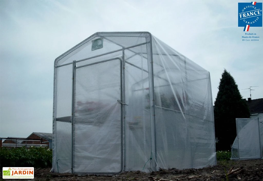 Serre De Jardin Primeur En Acier Et Polyéthylène – 2,70 X 2 M