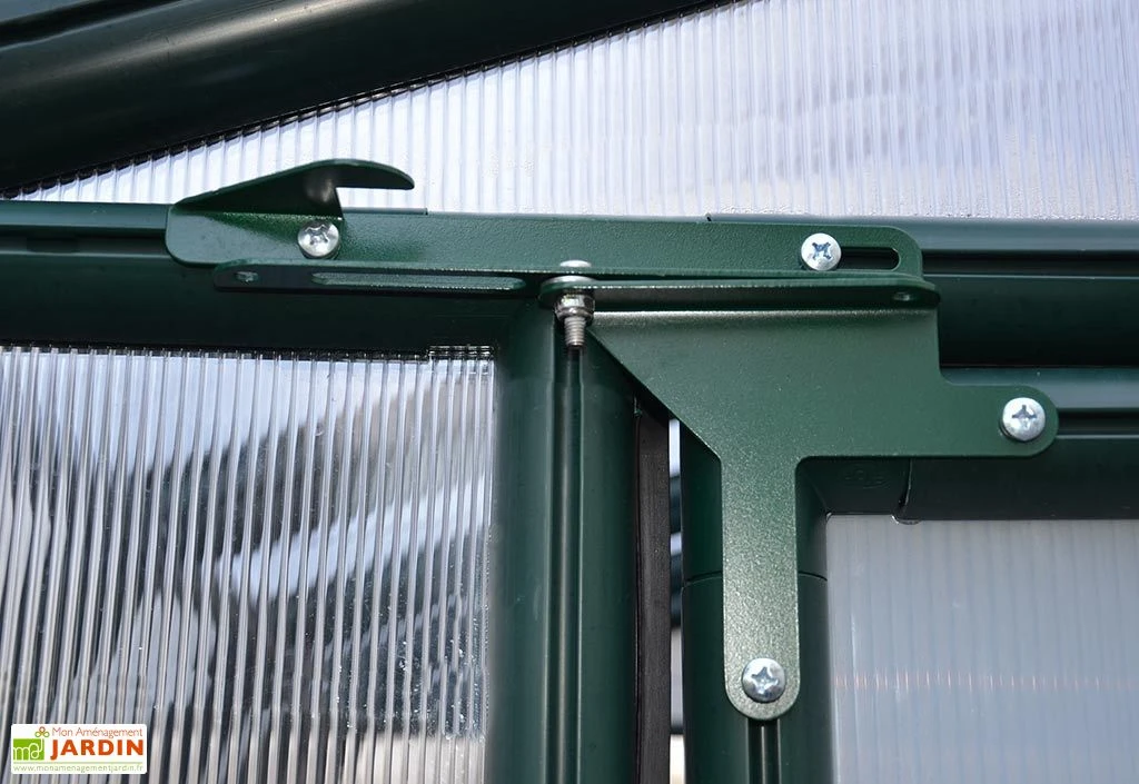 Serre De Jardin Polycarbonate Et PVC 4 X 2,5 M – Hobby Gardener 8x12 – Image 6