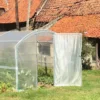 Serre Tunnel Tonneau En Polyéthylène 9 M² - 4 Saisons 3 X 3 M