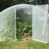 Serre Tunnel Tonneau En Polyéthylène 22,5 M² - 4 Saisons 7,5 X 3 M