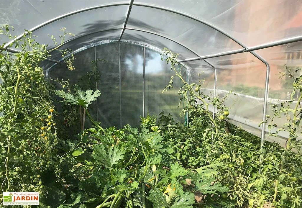 Serre Tunnel Tonneau En Polyéthylène 13,5 M² - 4 Saisons 4,5 X 3 M – Image 3