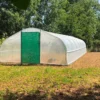 Serre Tunnel Tonneau En Polyéthylène 60 M² - 5ème Saison 12 X 5 M