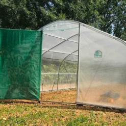 Serre Tunnel Tonneau En Polyéthylène 22,5 M² - 5ème Saison 4,5 X 5 M