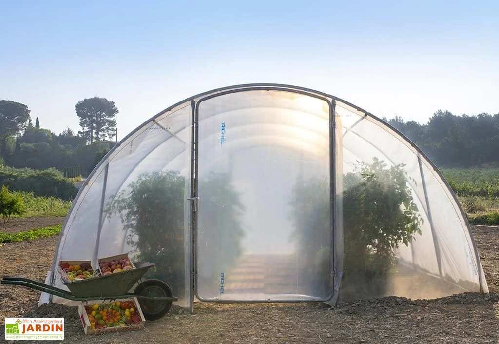 Bâche De Pignon Avant Côté Pour Serre De Jardin Tunnel Richel 4,5 – Image 3