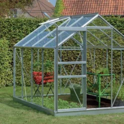 Serre Jardin Aluminium Verre Ivy 5 M² – Plusieurs Coloris