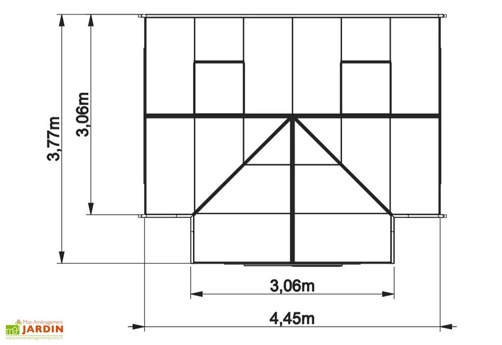 Serre De Jardin Orangerie 15,79 MÂČ â Image 2