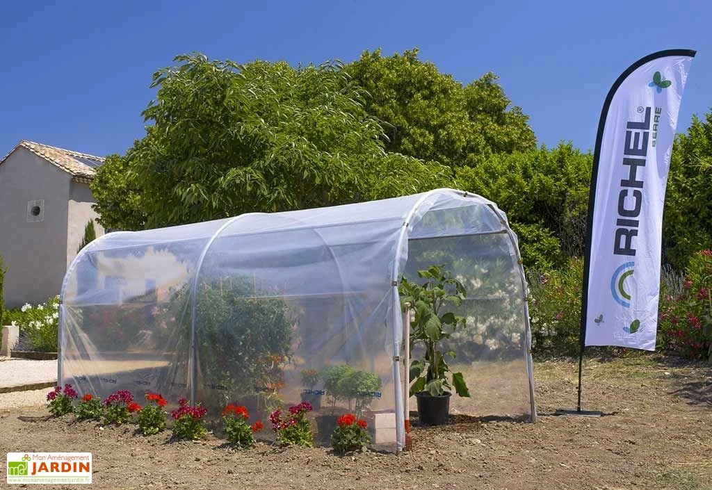 Bâche De Couverture Pour Abri De Culture Pied Droit Richel 2x4m – Image 2