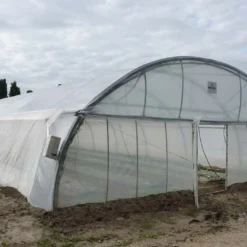 Serre Professionnelle Richel En Acier Et Polyéthylène 8 X 40 M