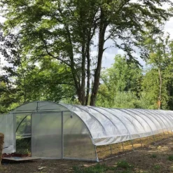 Serre Tunnel En Acier Et Polyéthylène Normandie – Largeur 6,50 M