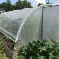 Serre Tunnel Tonneau En Polyéthylène 22 M² - Mini 6 X 3,7 M