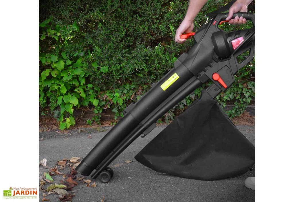 Souffleur De Feuilles, Aspirateur Et Broyeur électrique 3000 W – Image 2