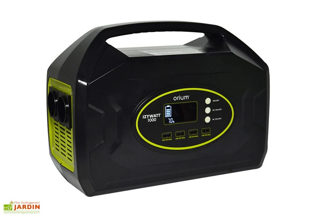 Batterie Nomade Solaire Izywatt 1000 + Panneau Souple 120 W – Image 3