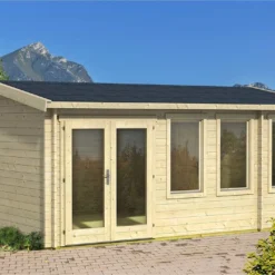 Abri De Jardin En Bois D’épicéa Brut 19,9 M² - Douro