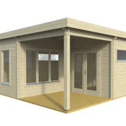 Studio De Jardin En Bois D’épicéa Brut Werder – 29,7 M²