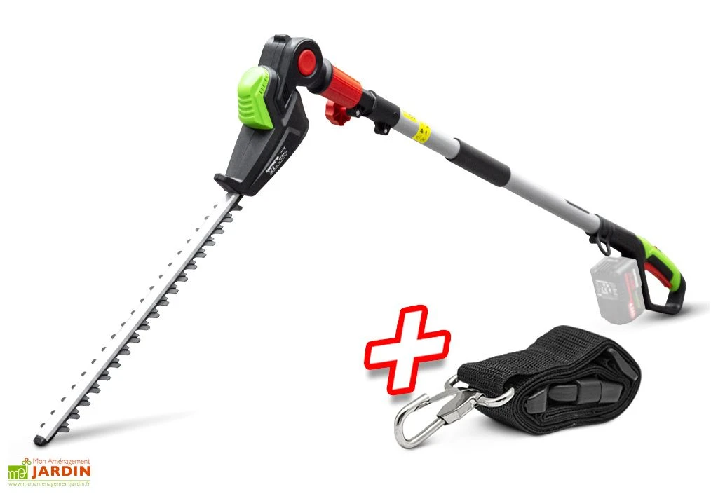 Taille Haie Sur Perche Sans Fil PowerShared 20V - Sans Batterie