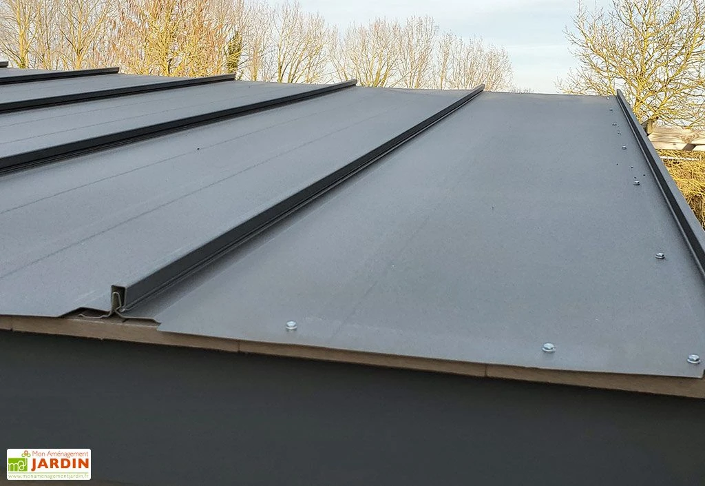 Couverture Abri De Jardin Actual 3 X 3 M - Plaques En Acier