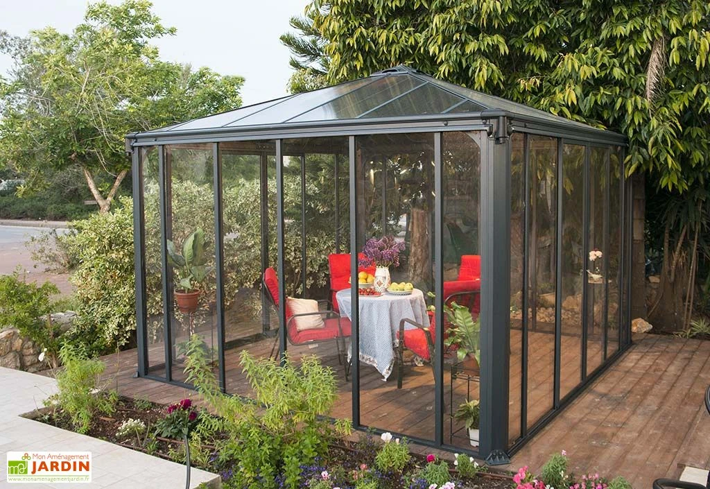 Jardin D’Hiver En Aluminium Et Polycarbonate 9 M² – LEDRO 3000 – Image 2