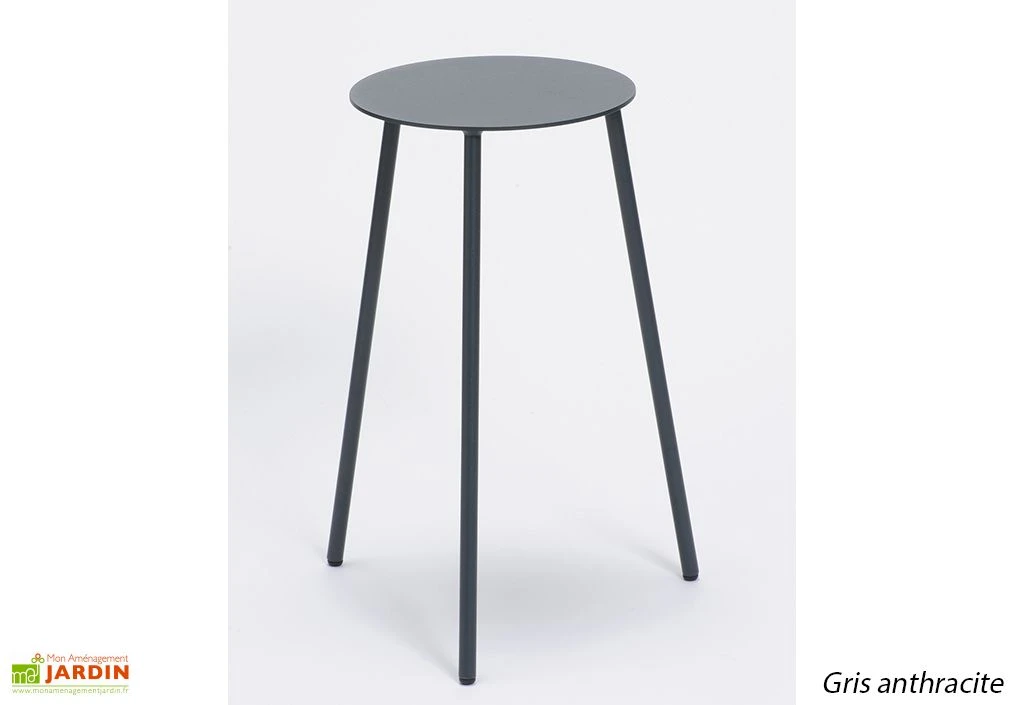 Tabouret De Jardin En Métal – 32 X 32 Cm – Image 2