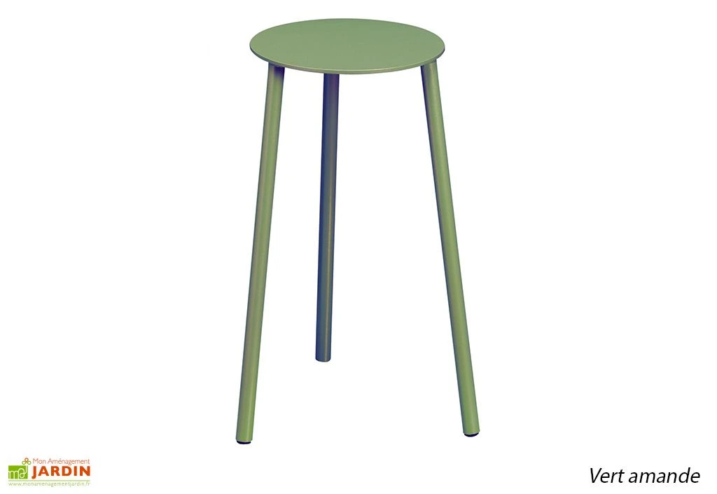 Tabouret De Jardin En Métal – 32 X 32 Cm – Image 3
