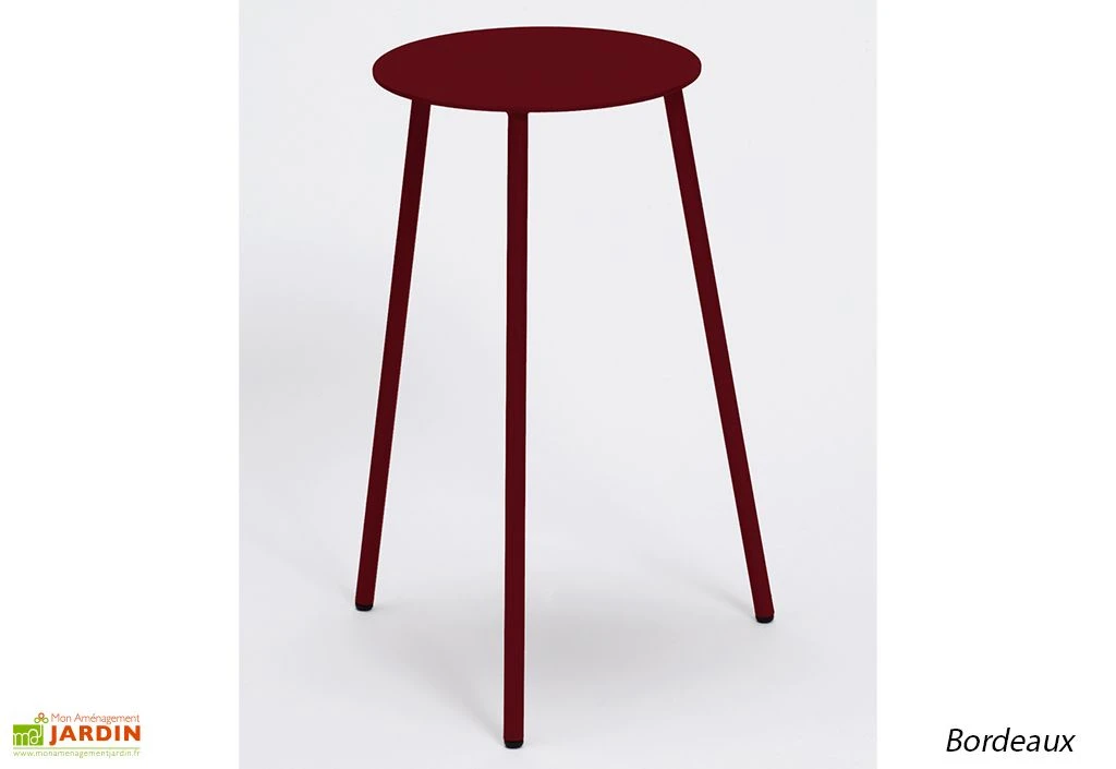 Tabouret De Jardin En Métal – 32 X 32 Cm – Image 5