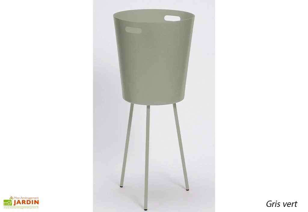 Tabouret De Jardin En Métal – 32 X 32 Cm – Image 6