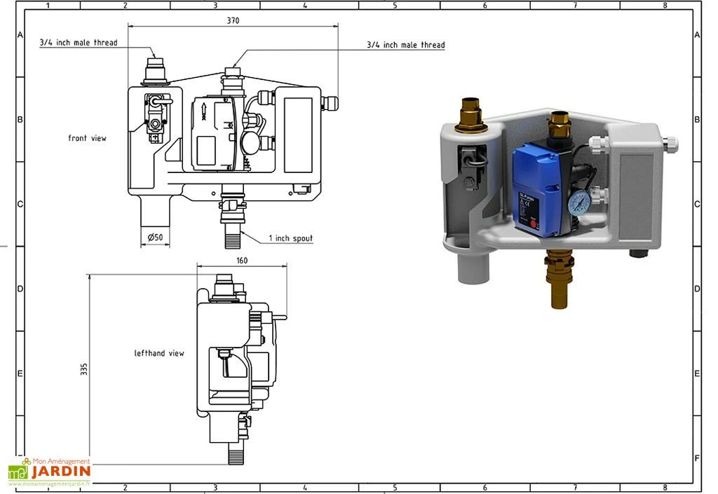 Kit Récupération Eau Maison Et Jardin U1.1 – Image 2